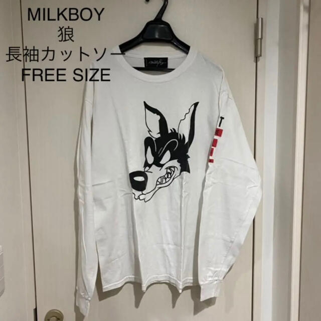 MILKBOY 狼 長袖カットソー FREE SIZE