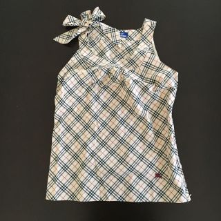 バーバリー(BURBERRY)のバーバリー 肩リボントップス(カットソー(半袖/袖なし))