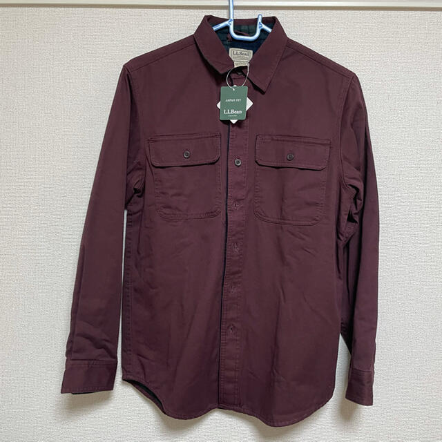 L.L.Bean - L.L.Bean ラインドハリケーンシャツ ジャパンフィットの