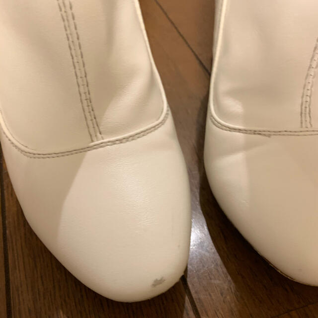 イギリスブランド simmi shoes ホワイトブーツ 2
