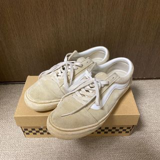 ヴァンズ(VANS)のvans オールドスクール　ベージュ　26.5cm(スニーカー)