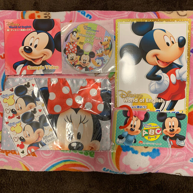 Disney(ディズニー)のDWE サンプルセット キッズ/ベビー/マタニティのおもちゃ(知育玩具)の商品写真