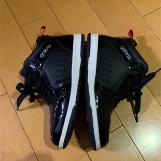 グラビス(gravis)のグラビス　アレックスSNOW 防水・冬靴 BLACK23cm(アウトドアシューズ)