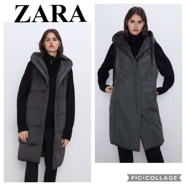 ZARA リバーシブルダウンジャケット/アウター