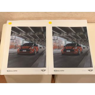 ビーエムダブリュー(BMW)のBMW MINI ミニ ディーラー限定グッズ 手提げバック&クリアファイル 2枚(その他)