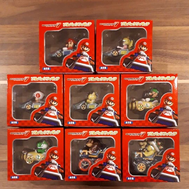 男女兼用 マリオカート７ プルバックフィギュア 全８種セット Nintendo 通販