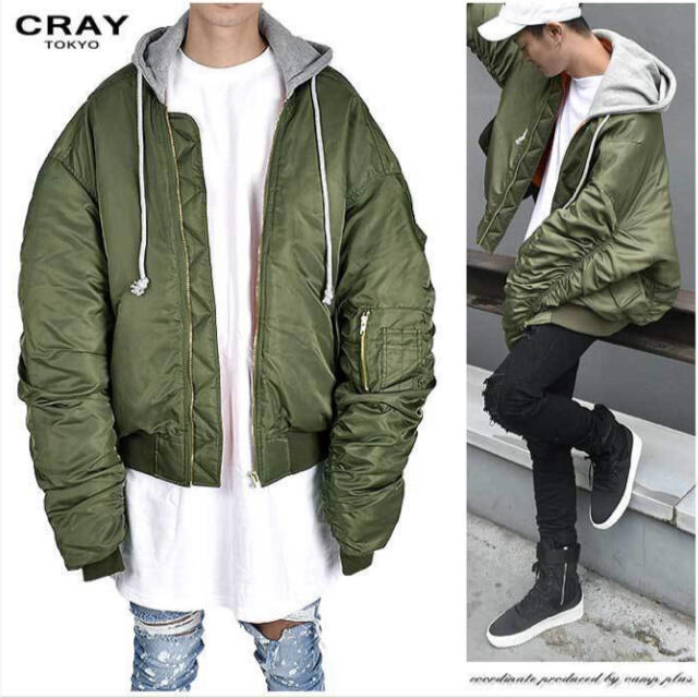 Off-White - cray tokyo ma-1 フライトジャケット vetements の Off-White - cray tokyo ma-1 フライトジャケット vetements の