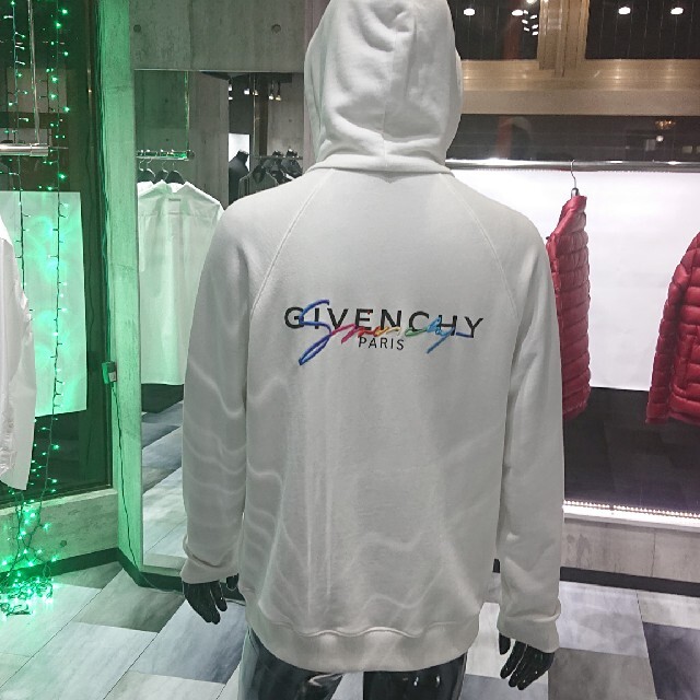 新品 GIVENCHY BMJ0HC 3Y9Z 100 WHITE パーカー M135300円