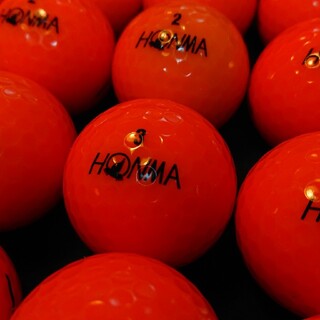 ホンマゴルフ(本間ゴルフ)の【良品】´18 ホンマ D1 24球 オレンジ ロストボール ゴルフボール(その他)