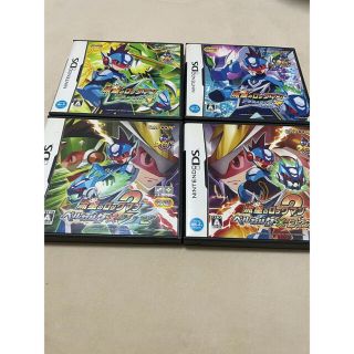 ロックマン(LOCMAN)の流星のロックマン GB DS ソフト 梱包4枚目参照(携帯用ゲームソフト)