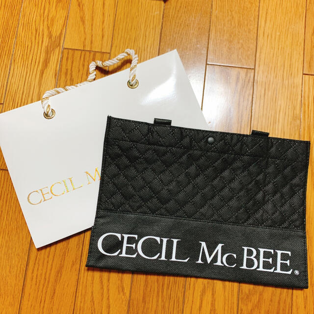 CECIL McBEE(セシルマクビー)のセシルマクビーショップ袋2点セット レディースのバッグ(ショップ袋)の商品写真