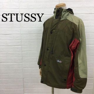 ステューシー(STUSSY)のSTUSSY ステューシー マウンテンパーカー ナイロン ジャケット アウター(マウンテンパーカー)