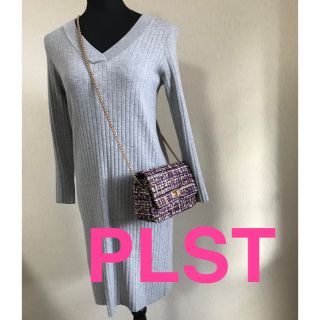 プラステ(PLST)の■1500円SALE♡■PLSTニットワンピース(ひざ丈ワンピース)