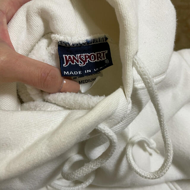 JANSPORT(ジャンスポーツ)のvintage usa ジャンスポ　スウェットパーカー　JANSPORT メンズのトップス(パーカー)の商品写真