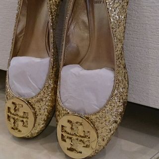 トリーバーチ(Tory Burch)のTORY BURCH プラチナ(金)(ハイヒール/パンプス)