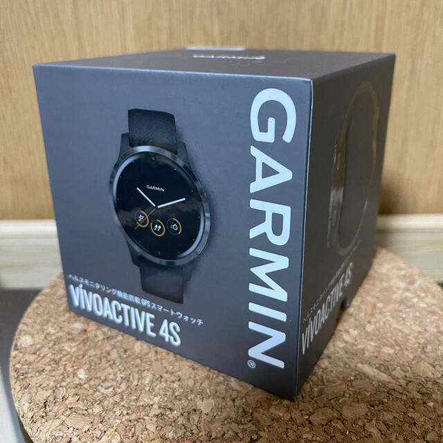 GARMIN(ガーミン)のGARMIN VIVOACTIVE 4S BLACK メンズの時計(腕時計(デジタル))の商品写真