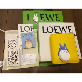 ロエベ(LOEWE)のロエベ✖️トトロ　コンパクトジップウォレット　クラシックカーフ(財布)