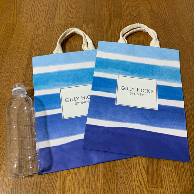 Gilly Hicks(ギリーヒックス)の2枚セット　gilly hicks ショップ袋 レディースのバッグ(ショップ袋)の商品写真