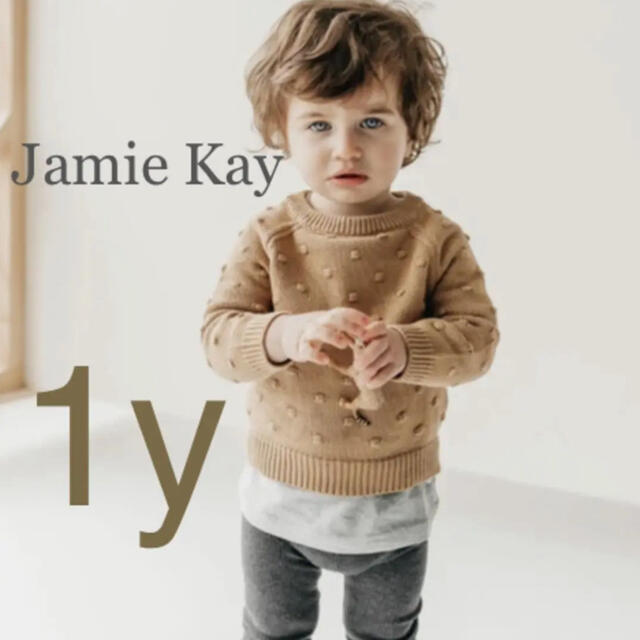 こども ビームス - Jamie Kay Dotty Knit Latte ドット ニット 新品の ...