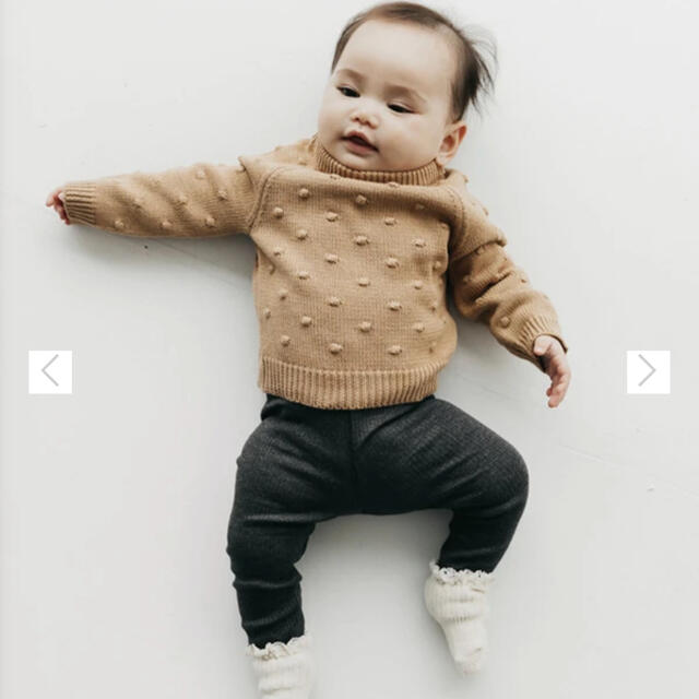 こども ビームス - Jamie Kay Dotty Knit Latte ドット ニット 新品の ...