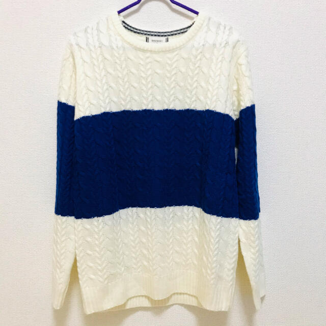 Browny Browny メンズ ニット セーター トップス ボーダー 白 青 ブルーの通販 By うさᕱ ᕱ ブラウニーならラクマ Browny Browny メンズ ニット セーター トップス ボーダー 白 青 ブルーの通販 By うさᕱ ᕱ ブラウニーならラクマ