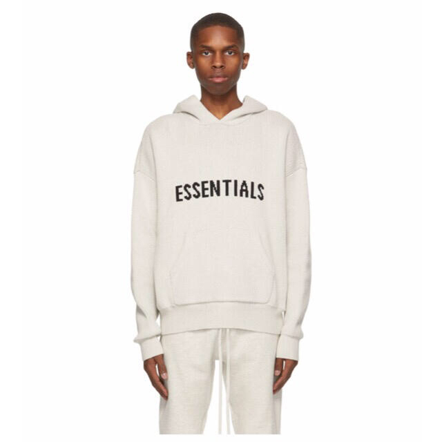 FEAR OF GOD - fog essentials ニット パーカー XL 新品 ...