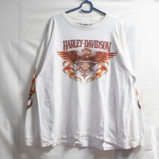 ハーレーダビッドソン(Harley Davidson)のha-re-dabittoson ハーレーダビッドソン長袖(Tシャツ/カットソー(七分/長袖))