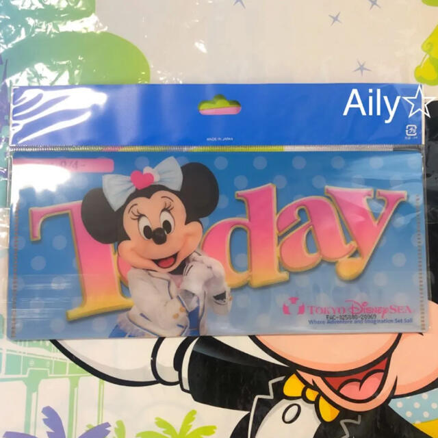 Disney(ディズニー)の大人気♡新品未開封♡ TODAY チケットケース　実写　ディズニー エンタメ/ホビーのおもちゃ/ぬいぐるみ(キャラクターグッズ)の商品写真