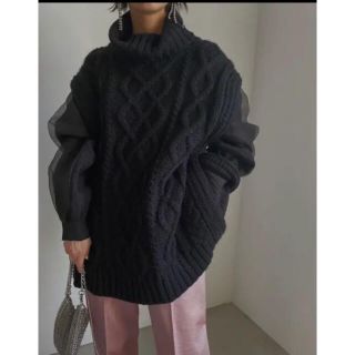 アメリヴィンテージ(Ameri VINTAGE)のAmeri UNDRESSED COTTON CANDY SLEEVE KNIT(ニット/セーター)