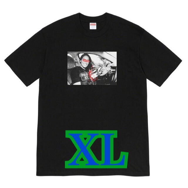 Supreme(シュプリーム)のXL Supreme Antihero Ice Tee Black メンズのトップス(Tシャツ/カットソー(半袖/袖なし))の商品写真