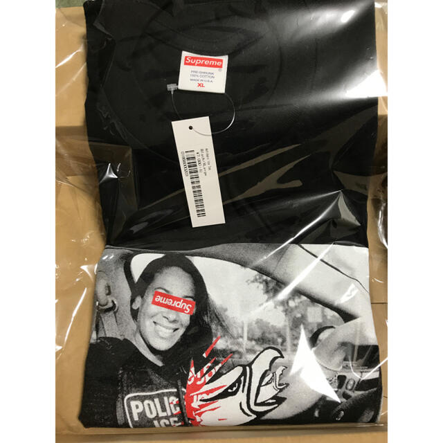 Supreme(シュプリーム)のXL Supreme Antihero Ice Tee Black メンズのトップス(Tシャツ/カットソー(半袖/袖なし))の商品写真