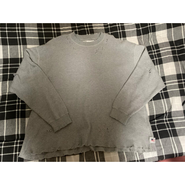 定価以下21ss dairiku Thrift Thermal Tee メンズのトップス(Tシャツ/カットソー(七分/長袖))の商品写真