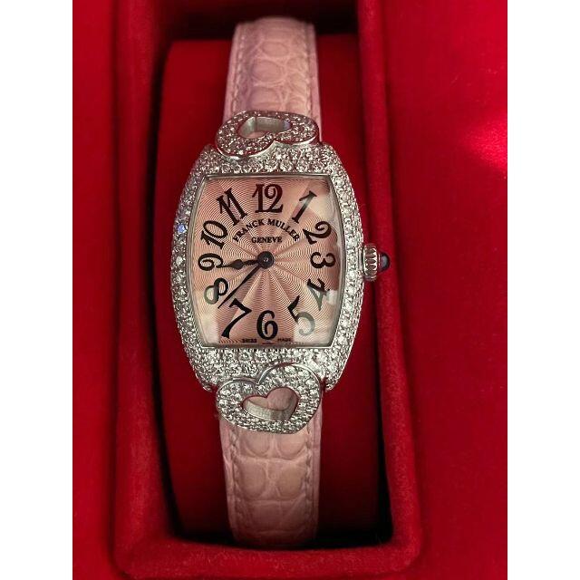 ★保証書付き【FRANCK MULLER】フランクミュラー トノーカーベックス K18WG 2250QZ クォーツ レディース【ev20】