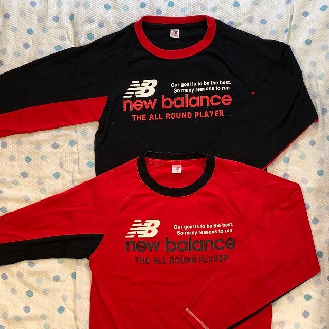 New Balance(ニューバランス)のnewbalanceトレーナー キッズ/ベビー/マタニティのキッズ服男の子用(90cm~)(Tシャツ/カットソー)の商品写真