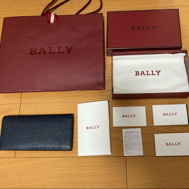 BALLY ( NEW BLUE CALF PRINTED ) バリー　長財布