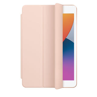 アップル(Apple)のipad 第8世代用 smart cover カバー ピンク サンド(iPadケース)