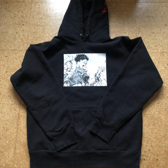 Supreme AKIRA Arm Hooded Sweatshirt 黒 L