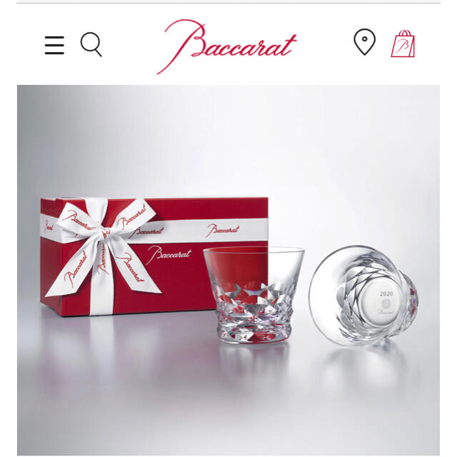 Baccarat(バカラ)の最終値引します★[バカラ]ブラーヴァ タンブラー2020 (2客セット) インテリア/住まい/日用品のキッチン/食器(グラス/カップ)の商品写真