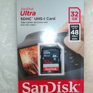サンディスク(SanDisk)のSDHCカード　サンディスク　SanDisk　ウルトラ　32GB(PC周辺機器)