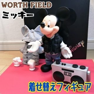 ディズニー(Disney)の【2002年ヴィンテージ品】WORTH FIELD　ミッキーフィギュア　着せ替え(キャラクターグッズ)