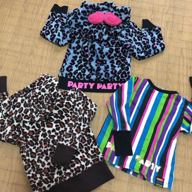 PARTYPARTY(パーティーパーティー)のパーティパーティ party party  トレーナー単品 キッズ/ベビー/マタニティのキッズ服女の子用(90cm~)(その他)の商品写真