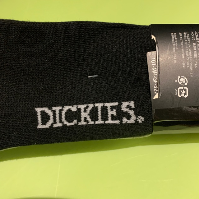 Dickies(ディッキーズ)の靴下　3足セット　白　黒　グレー　(未使用) メンズのレッグウェア(ソックス)の商品写真