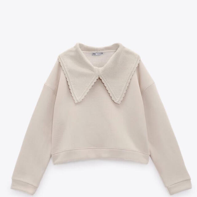 ZARA(ザラ)の【min…☆様専用】ZARA 襟付きトップス レディースのトップス(トレーナー/スウェット)の商品写真