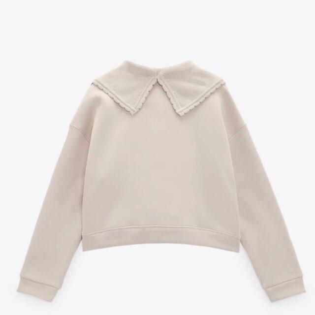 ZARA(ザラ)の【min…☆様専用】ZARA 襟付きトップス レディースのトップス(トレーナー/スウェット)の商品写真