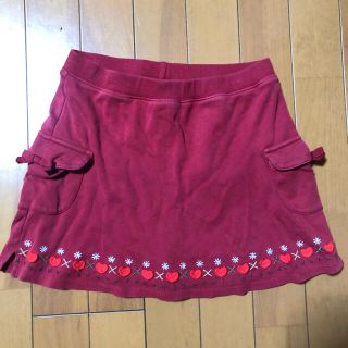 ジンボリー(GYMBOREE)のジンボリー　gymboree パンツ付きミニスカート　7t 130(スカート)