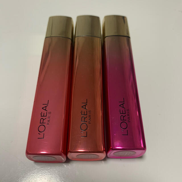 L'Oreal Paris(ロレアルパリ)のユイルカレス まとめ売り コスメ/美容のベースメイク/化粧品(リップグロス)の商品写真