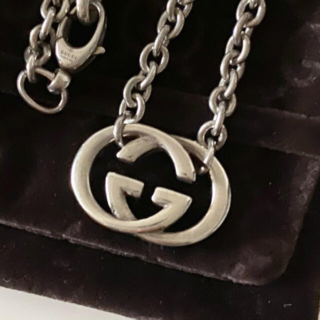 Gucci(グッチ)のグッチ♡インターロッキングネックレス♡チェーン メンズのアクセサリー(ネックレス)の商品写真