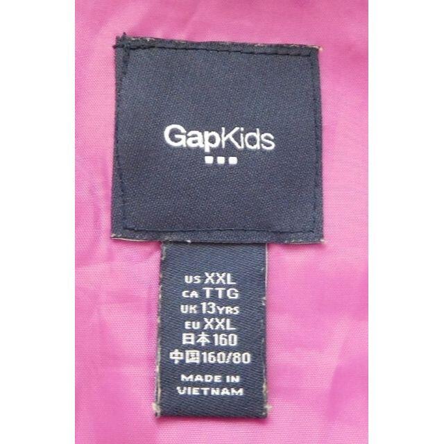 GAP Kids(ギャップキッズ)のGAPKIDSギャップキッズ★ジャンパーブルゾンジャケット　160　ピンク　 キッズ/ベビー/マタニティのキッズ服女の子用(90cm~)(ジャケット/上着)の商品写真