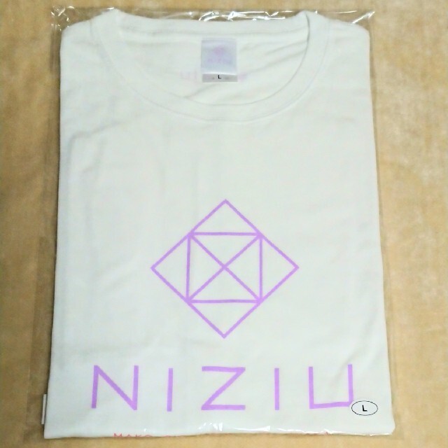 NiziU 公式Tシャツ Lサイズ 未開封・新品/Make you happy