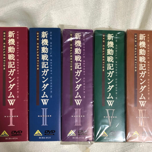 池田成新機動戦記ガンダムW DVDコレクション 全5巻　全巻セット　ガンダム